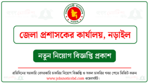 নড়াইল জেলা প্রশাসকের কার্যালয় নিয়োগ বিজ্ঞপ্তি