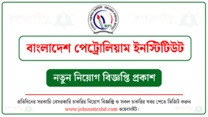 বাংলাদেশ পেট্রোলিয়াম ইনস্টিটিউট নিয়োগ বিজ্ঞপ্তি