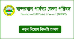 বান্দরবান পার্বত্য জেলা পরিষদ নিয়োগ বিজ্ঞপ্তি - BHDC Job Circular