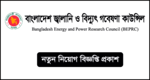 বাংলাদেশ জ্বালানি ও বিদ্যুৎ গবেষণা কাউন্সিল নিয়োগ বিজ্ঞপ্তি